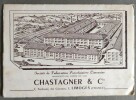 CHASTAGNER & Cie - Société de Fabroication Porcelainiere Limousine. Catalogue.. [PORCELAINE] CHASTAGNER.