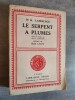 Le Serpent à plumes. Traduit de l'anglais. Préface de René LALOU.. LAWRENCE, D. H.
