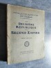 La Deuxième Republique et le Second Empire.. ARNAUD, Rene.