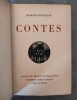 CONTES. Illustrations par Jacques TOUCHET - Introduction d'Edmand PILON.. COURTELINE, Georges.