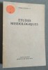 Etudes Missiologiques.. CHARLES, Pierre (S.J.).