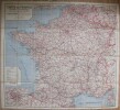 Taride - Nouvelle carte de France. Echelle 1/1.300.00e.. FRANCE CARTOGRAPHIE