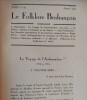 Le folklore brabançon. Périodique - Tome XXIII, N°131, année 1951.. COLLECTIF.