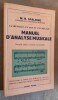 La musique, un art et un langage. Manuel d'analyse musicale. Traduction de M. Firmin Roz. Préface de M. Adolphe Boschot.. SPALDING, W.R.