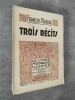 Trois récits. Bois en couleurs de CLEMENT SERVEAU.. MAURIAC, François.