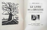 Le livre de la brousse. 30 bois originaux de Charles BOIREAU.. MARAN, René.