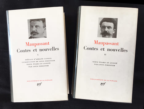 CONTES ET NOUVELLES.Tome I et Tome II. Édition de Louis Forestier.. MAUPASSANT, Guy de.