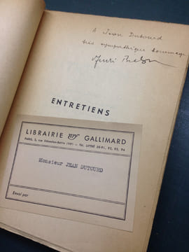 ENTRETIENS 1913-1952 avec André Parinaud, et D. Arban, J.L. Bédouin, R. Bélance, C. Chonez, P. Demarne, J.Duché, F. Dumont, C.-H. Ford, A. Patri et ...