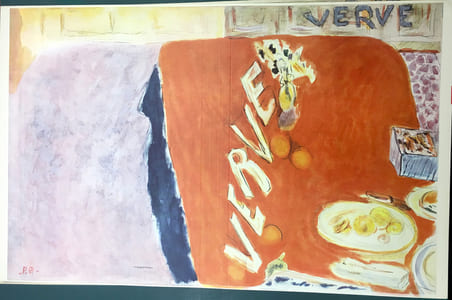 COUVERTURE POUR VERVE. Vol. I, n° 3. Tirage à plat.
