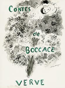 VERVE Vol. VI, n° 24. "Contes de Boccace", illustrés par Marc Chagall.
