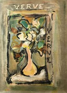 Verve Vol. I, No. 4. (couverture de Rouault). Édition originale française