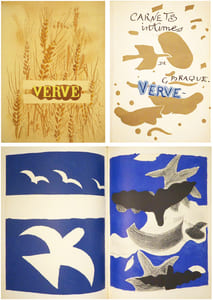 VERVE Vol. VIII, n°31-32. Carnets intimes de Georges Braque.