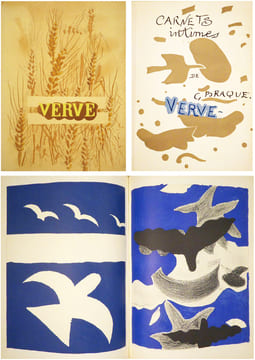 VERVE Vol. VIII, n°31-32. Carnets intimes de Georges Braque.. BRAQUE, Georges
