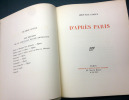 D'APRÈS PARIS. FARGUE, Léon-paul