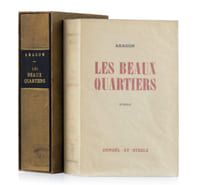 LES BEAUX QUARTIERS. Édition originale : 1 des 25 Pur Fil.