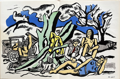 VERVE VOLUME VII. N° 27-28. Visions de Paris par Marc Chagall. Le chien aboyant à la Lune par Joan Miro. La Tristesse du ROI par Matisse, etc.. ...