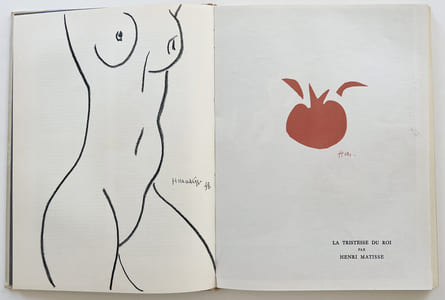 VERVE VOLUME VII. N° 27-28. Visions de Paris par Marc Chagall. Le chien aboyant à la Lune par Joan Miro. La Tristesse du ROI par Matisse, etc.