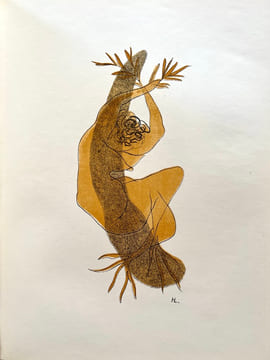 VERVE VOLUME VII. N° 27-28. Visions de Paris par Marc Chagall. Le chien aboyant à la Lune par Joan Miro. La Tristesse du ROI par Matisse, etc.. ...