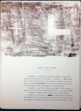 Derrière le Miroir n° 210 . TÀPIES. Monotypes . Juin 1974. TIRAGE DE LUXE SIGNÉ PAR L'ARTISTE.. TÀPIES, Antoni - Georges Raillard.