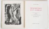DESCRIPTION D'UN COMBAT. 16 Lithographies originales d'Atlan (1946).. KAFKA, Franz - ATLAN,Jean-Michel