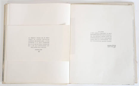 DESCRIPTION D'UN COMBAT. 16 Lithographies originales d'Atlan (1946).. KAFKA, Franz - ATLAN,Jean-Michel