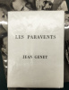 LES PARAVENTS. GENET, Jean