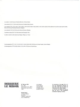 DERRIÈRE LE MIROIR n° 186 . MIRO - SCULPTURES - Juin 1970.
. MIRO, Joan