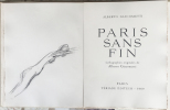 PARIS SANS FIN. 150 lithographies originales (1969).. GIACOMETTI, Alberto