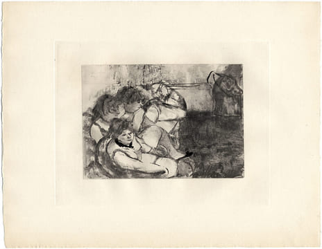 MIMES DES COURTISANES. Illustrations d'Edgar Degas gravées sur cuivre (1935).. LOUŸS, Pierre - DEGAS, Edgar