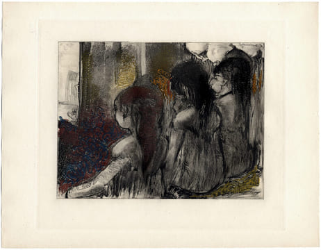 MIMES DES COURTISANES. Illustrations d'Edgar Degas gravées sur cuivre (1935).. LOUŸS, Pierre - DEGAS, Edgar