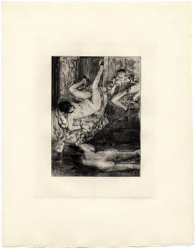 MIMES DES COURTISANES. Illustrations d'Edgar Degas gravées sur cuivre (1935).. LOUŸS, Pierre - DEGAS, Edgar