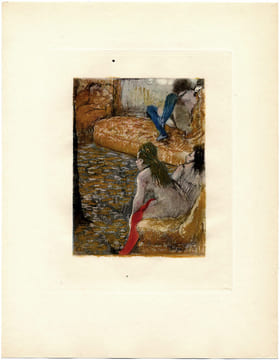 MIMES DES COURTISANES. Illustrations d'Edgar Degas gravées sur cuivre (1935).. LOUŸS, Pierre - DEGAS, Edgar