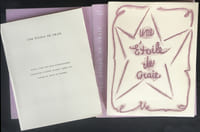 UNE ÉTOILE DE CRAIE. Seize ithographies originales d'André Masson.