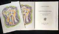 UNE ÉTOILE DE CRAIE. Seize ithographies originales d'André Masson.