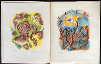 UNE ÉTOILE DE CRAIE. Seize ithographies originales d'André Masson.