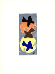 DERRIÈRE LE MIROIR N° 115. BRAQUE. Juin-Juillet 1959.