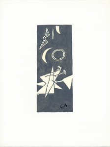 DERRIÈRE LE MIROIR N° 115. BRAQUE. Juin-Juillet 1959.