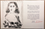 40 DESSINS DE PICASSO EN MARGE DU BUFFON. Exemplaire signé par Picasso…
. PICASSO, Pablo - BUFFON (Georges-Louis Leclerc, Comte de)
