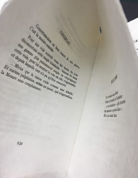 RIEN VOILA L'ORDRE (édition typographique). LARRONDE, Olivier