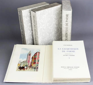 LA CHARTREUSE DE PARME. 54 aquarelles d' Henry Lemarié.