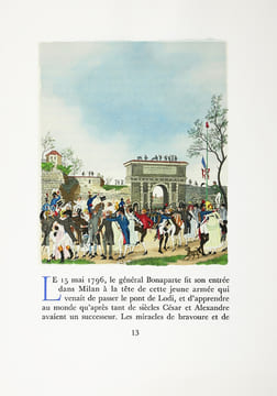 LA CHARTREUSE DE PARME. 54 aquarelles d' Henry Lemarié. . STENDHAL (Henri Beyle, dit) - LEMARIÉ, Henry