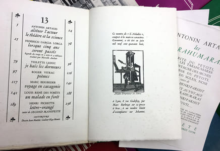 L’ARBALÈTE n° 13. Revue de Littérature.