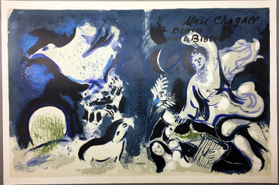 DESSINS POUR LA BIBLE. Verve. Vol.X, Nos 37/38. COUVERTURE À PLAT À GRANDES MARGES.