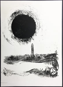 Le Peintre et ses Modèles.Lithographie originale pour VISION
DE PARIS. VERVE VOLUME VII. Nos 27-28. 1952.