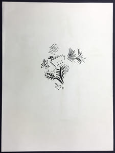 ESTHER. Lithographie originale pour DESSINS POUR LA BIBLE. Verve. Vol.X, Nos 37/38. 1960.