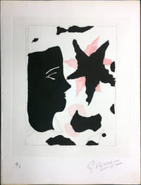 BRAQUE. Nouvelles sculptures et plaques gravées. L'exemplaire de Morancé.