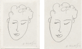 PIERRES LEVÉES, poèmes. Paris 1948 Avec un lithographie de Henri Matisse, signée.. ROMAINS, Jules - MATISSE, Henri