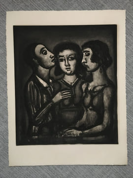 MISERERE. 58 gravures originales (La suite complète enrichie de planches inédites signées). Éditions de l’étoile filante, 1948.. ROUAULT, Georges