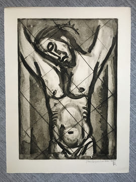 MISERERE. 58 gravures originales (La suite complète enrichie de planches inédites signées). Éditions de l’étoile filante, 1948.. ROUAULT, Georges