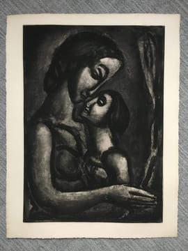 MISERERE. 58 gravures originales (La suite complète enrichie de planches inédites signées). Éditions de l’étoile filante, 1948.. ROUAULT, Georges